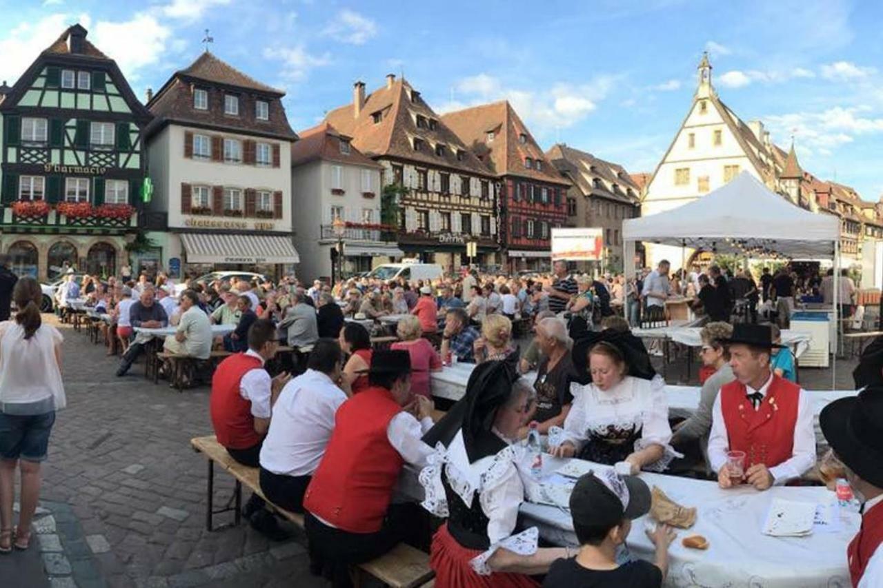 Ferienwohnung Nid Douillet A Obernai Exterior foto